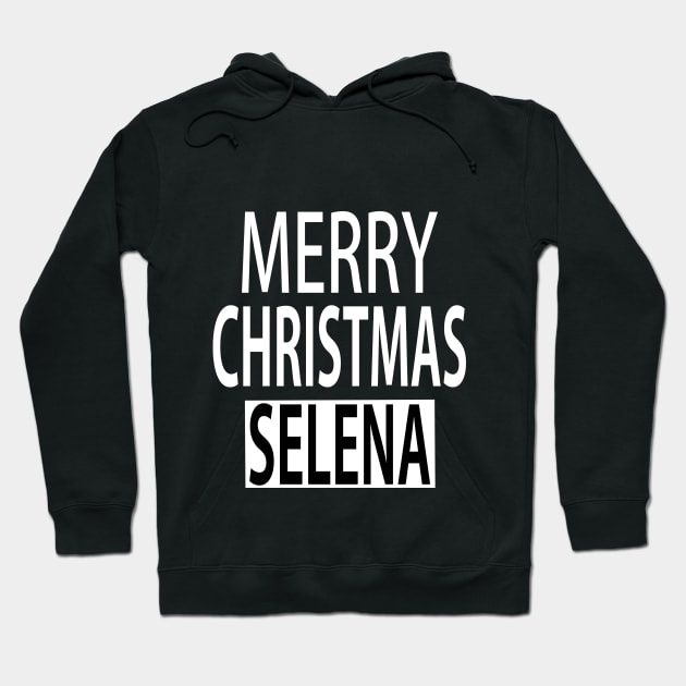 Merry Christmas Selena Hoodie by ananalsamma